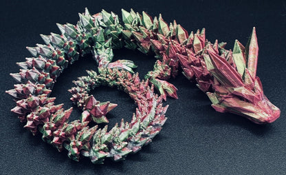 Crystal Dragon 14" w/ Egg - Multiple Colors