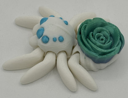 Rose Spider - 3" Flexi Articulated Pet - Multiple Colors