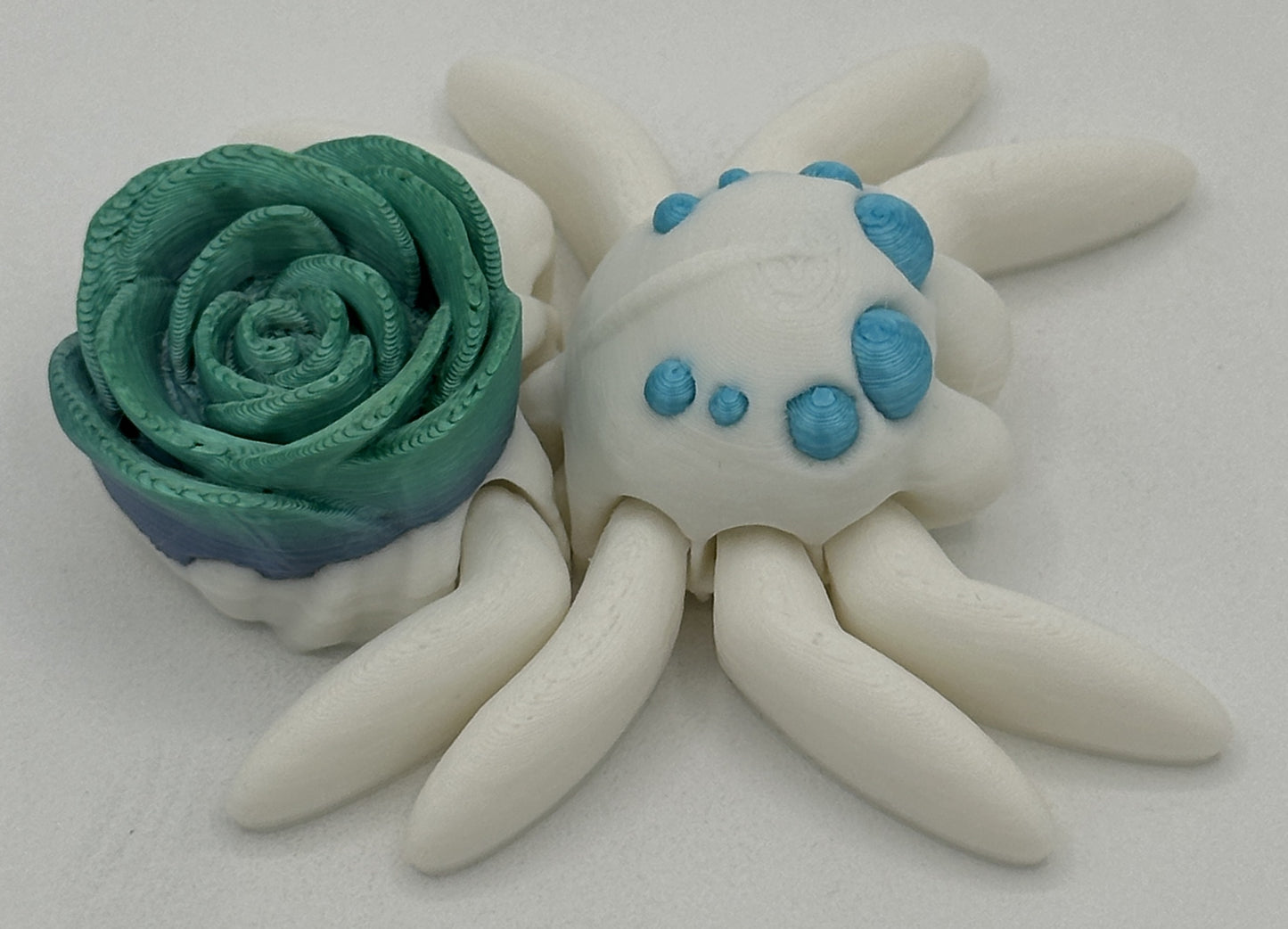 Rose Spider - 3" Flexi Articulated Pet - Multiple Colors
