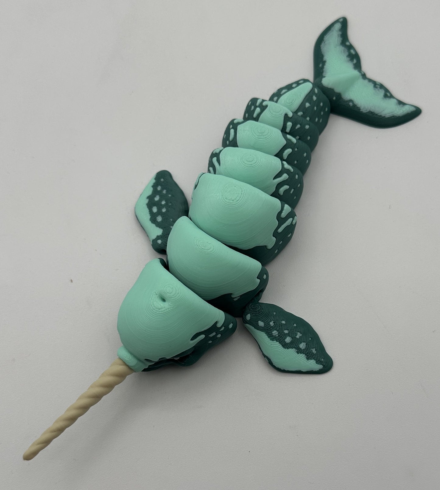 Narwhal - 8.5" Flexi Articulated Pet - Multiple Colors & Rainbows