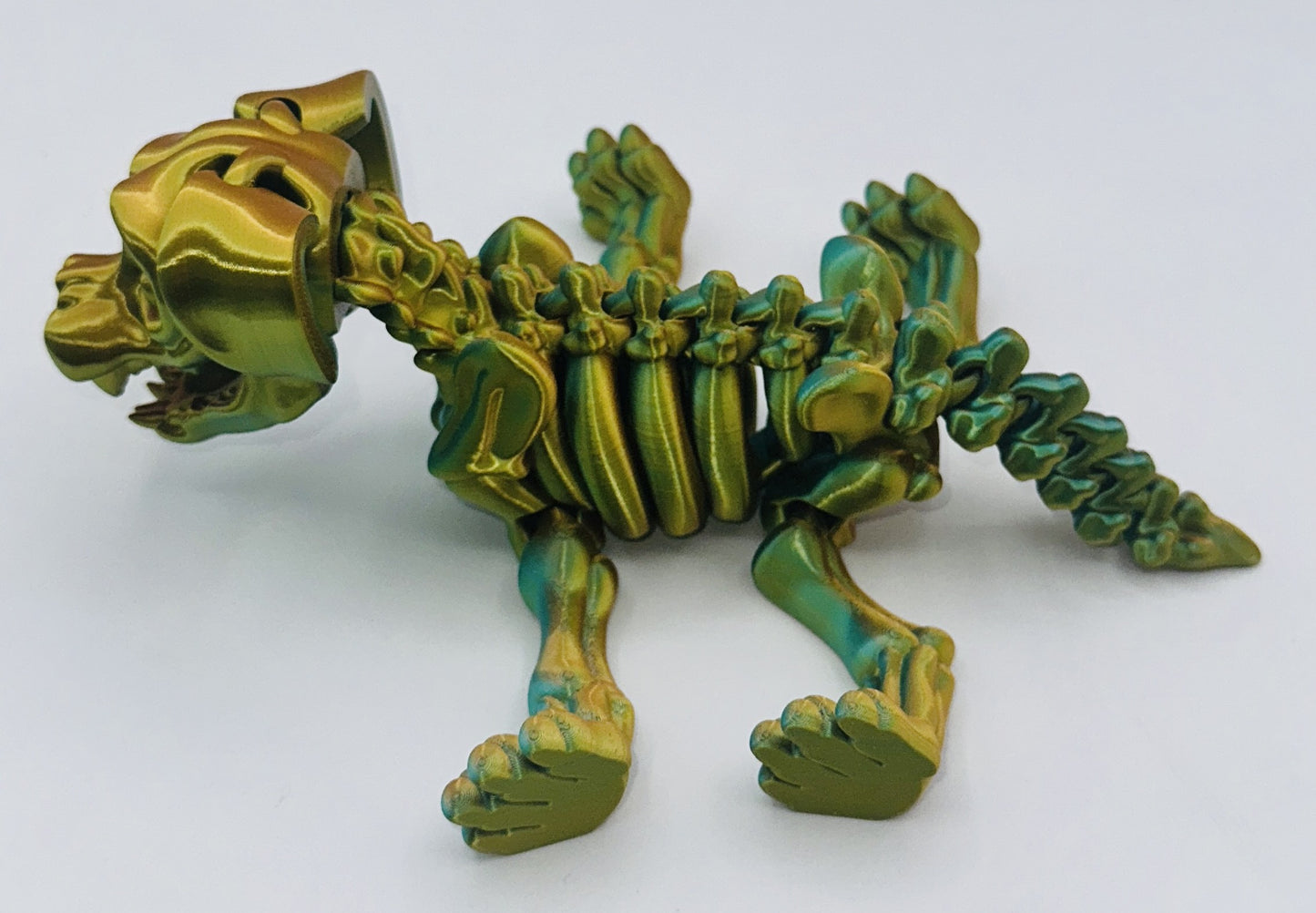 Skeleton Puppy, 9" Articulated Flexi Pet