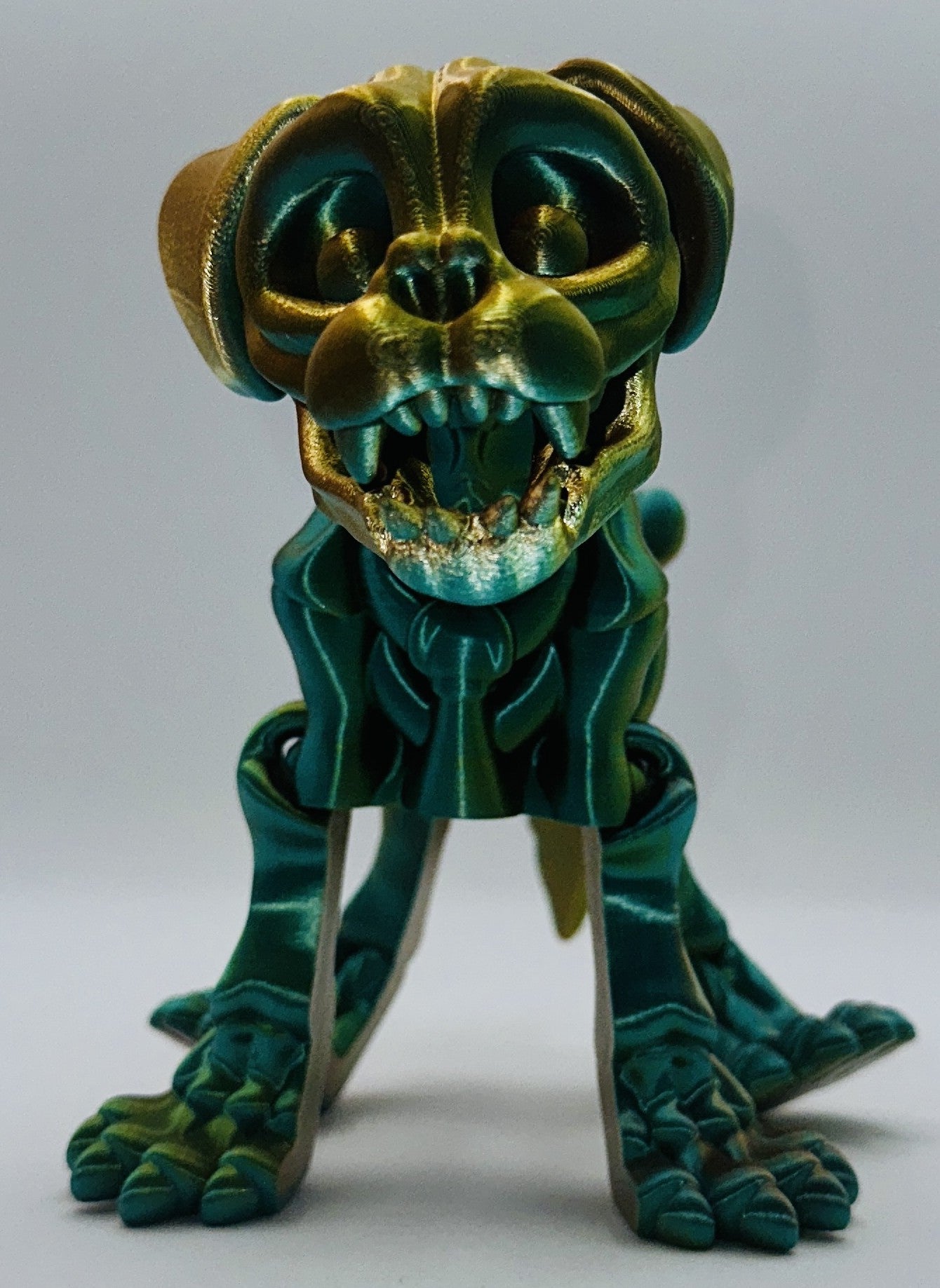 Skeleton Puppy, 9" Articulated Flexi Pet