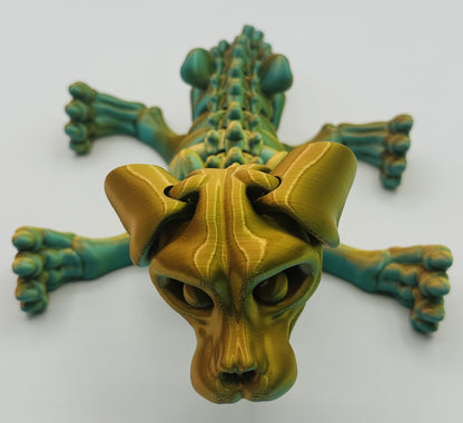 Skeleton Puppy, 9" Articulated Flexi Pet