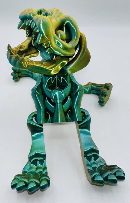 Skeleton Puppy, 9" Articulated Flexi Pet