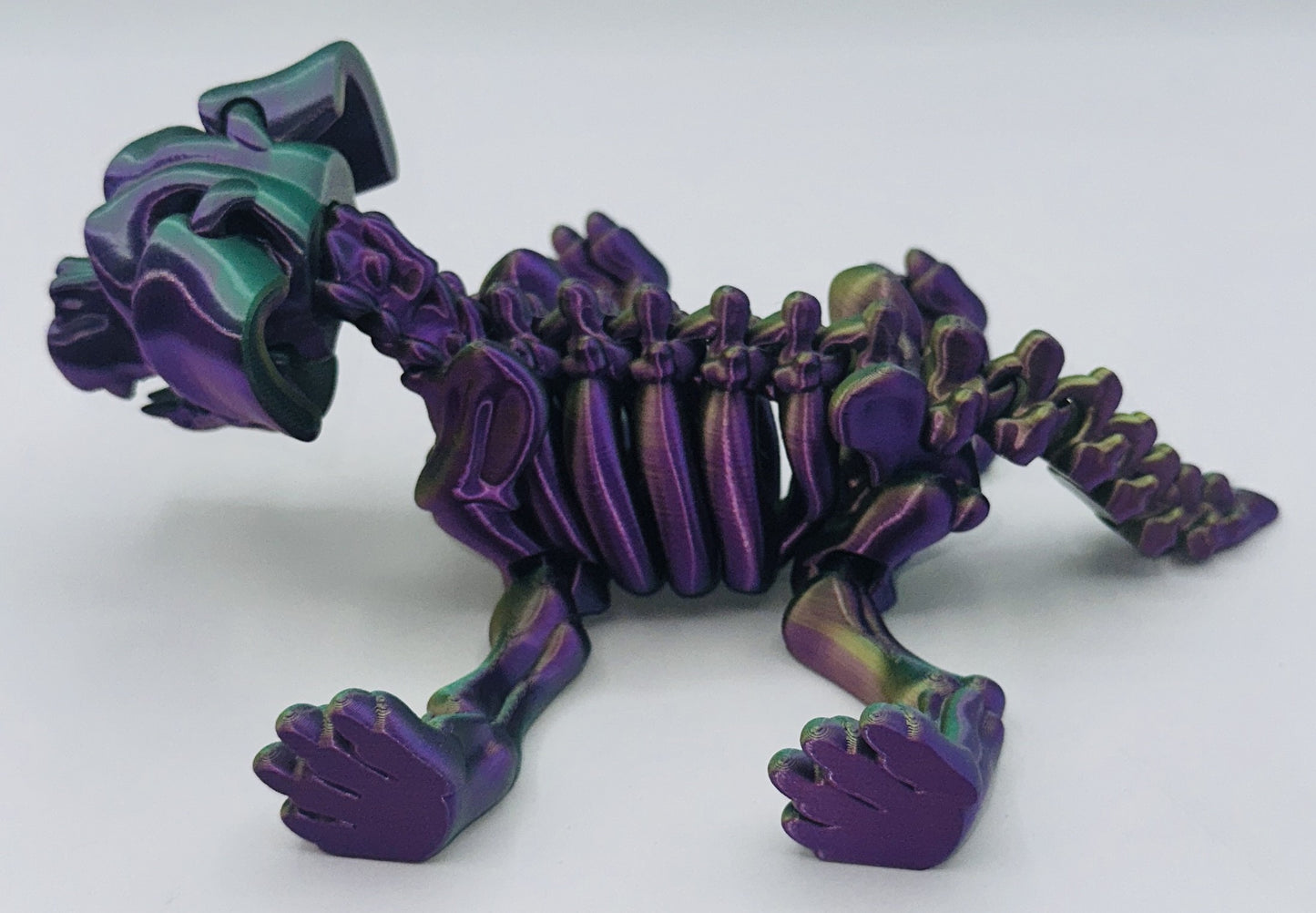 Skeleton Puppy, 9" Articulated Flexi Pet