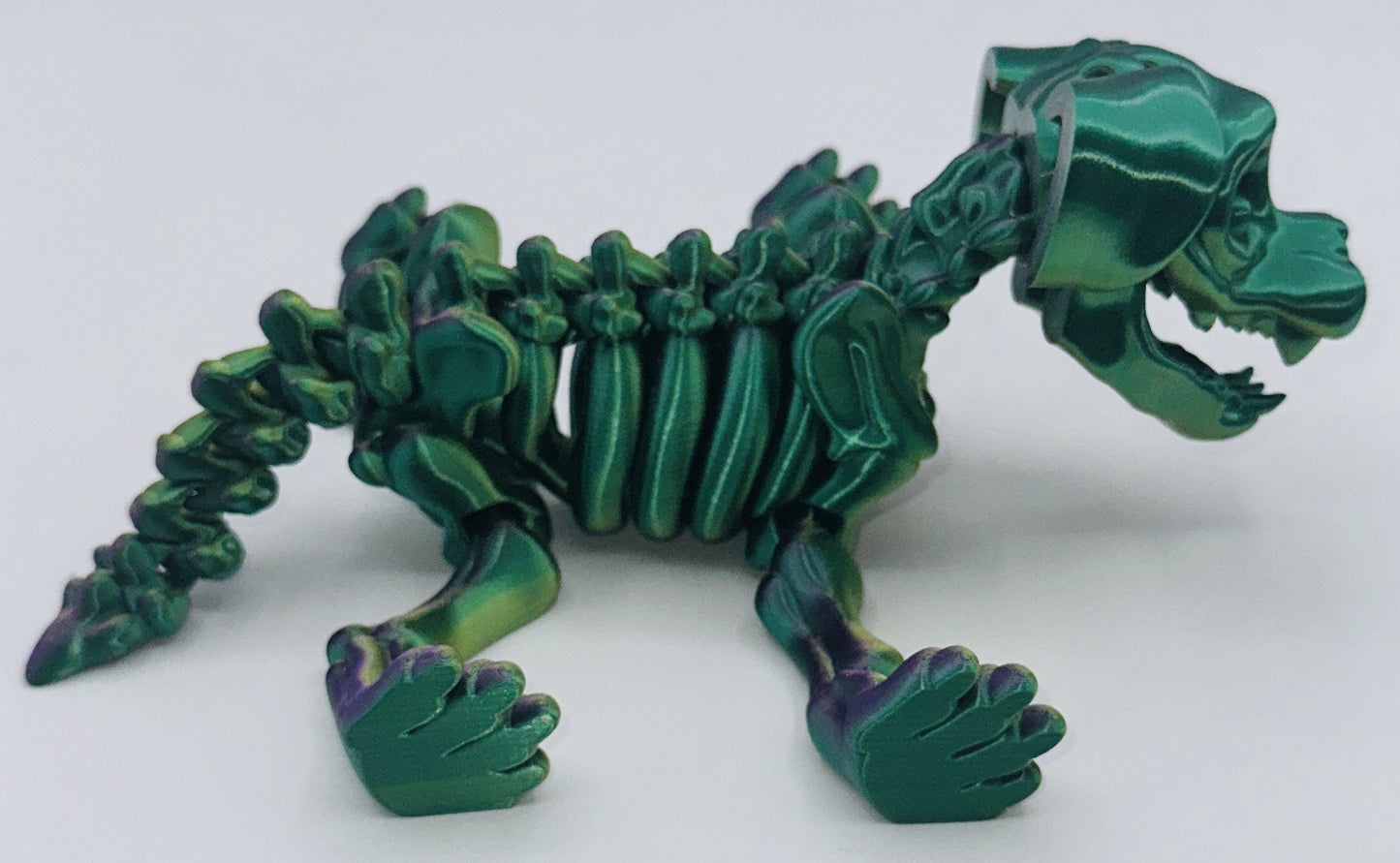Skeleton Puppy, 9" Articulated Flexi Pet