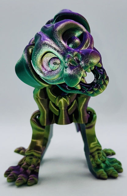 Skeleton Puppy, 9" Articulated Flexi Pet