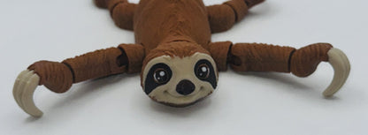 Sloth, Flexi Pet with Shimmering Tree Stand