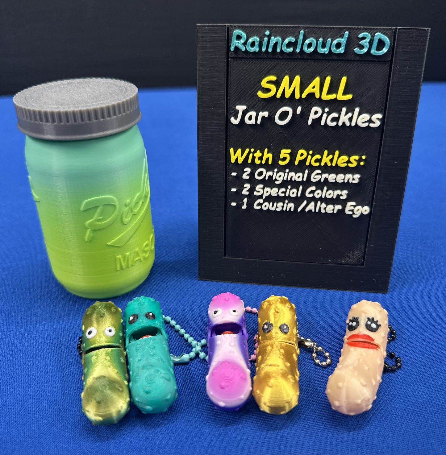 Jar O' Pickles - Tickles, the Articulating Pickle
