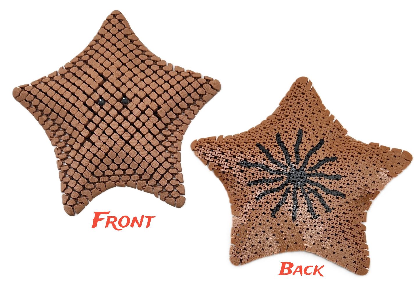 Starfish - 6" Super-Flexi Articulated Fidget Collectible - Multiple Colors