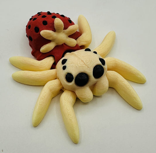 Strawberry Spider - Flexi Articulated Pet