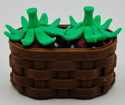 Strawberry Basket - Happy Articulated Berries with Basket