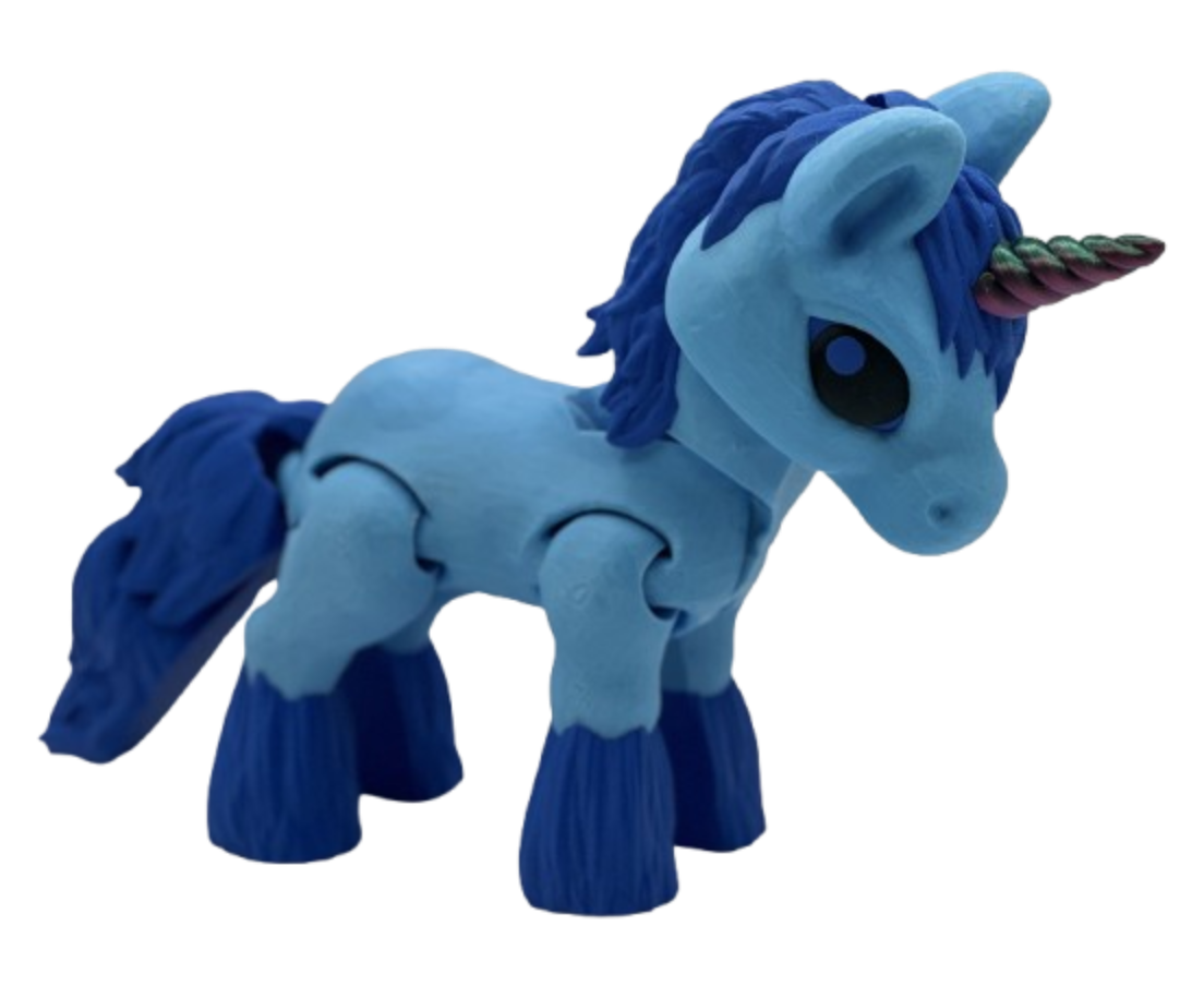 Magical Unicorn - Adorable 10" tall Flexi-pet