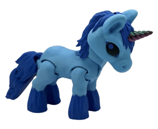 Magical Unicorn - Adorable 10" tall Flexi-pet
