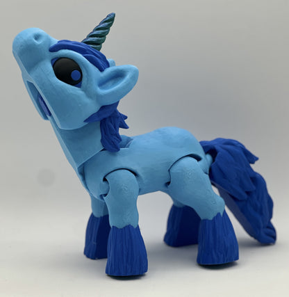 Unicorn - Adorable 10" tall Flexi-pet