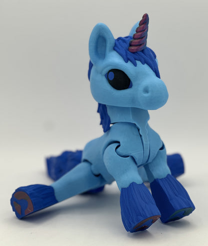 Unicorn - Adorable 10" tall Flexi-pet