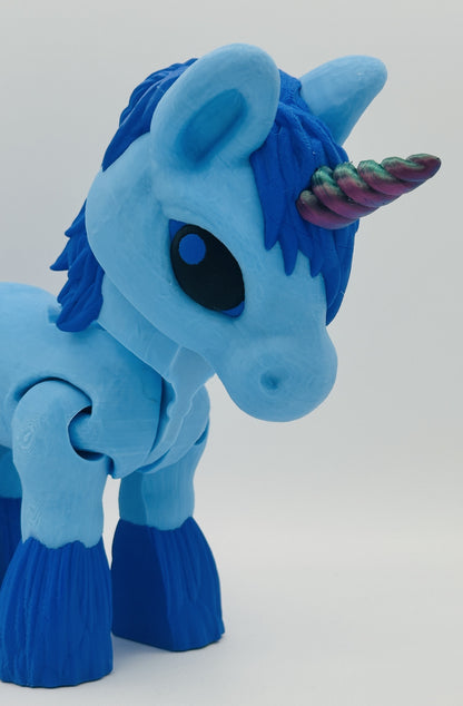 Unicorn - Adorable 10" tall Flexi-pet
