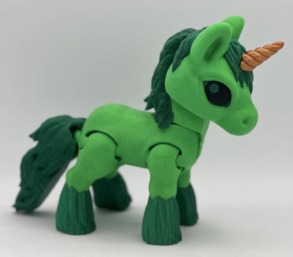 Unicorn - Adorable 10" tall Flexi-pet