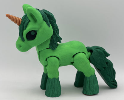 Unicorn - Adorable 10" tall Flexi-pet