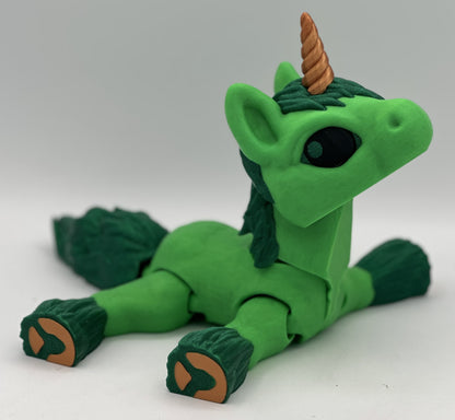 Unicorn - Adorable 10" tall Flexi-pet