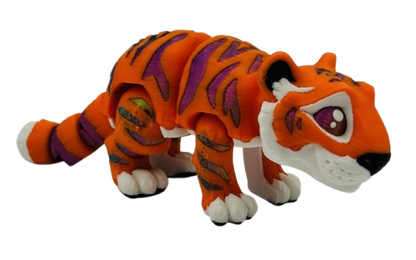 Tiger, Vibrant Articulating Pet