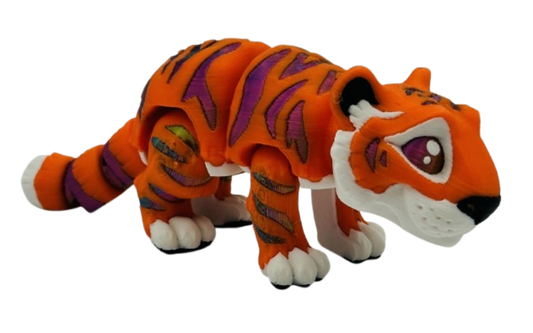 Tiger, Vibrant Articulating Pet