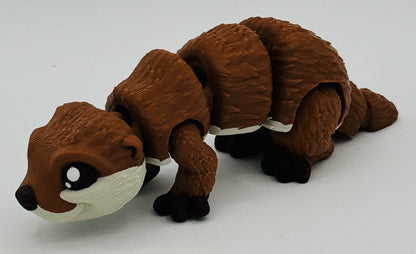 River Otter - 6" super-flexi articulated model