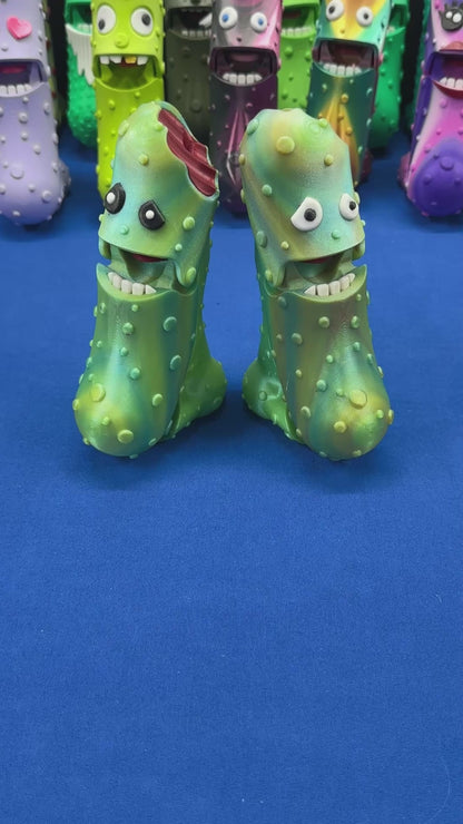 Bloody Bite - 7" Articulated Tickle Pickle with Butt stand