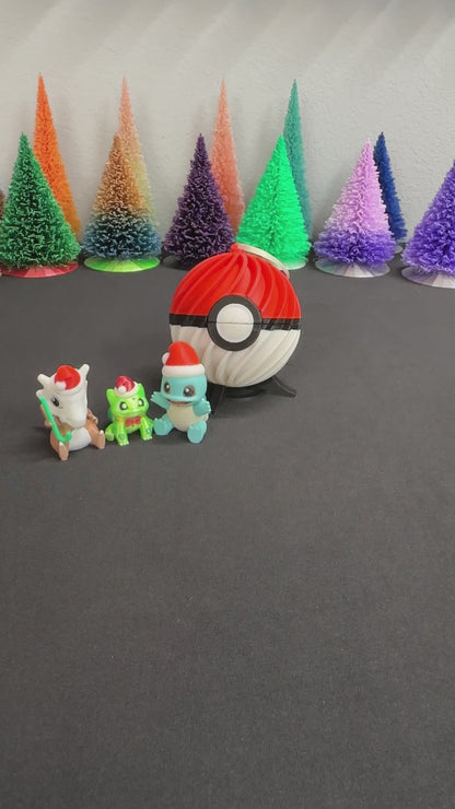 Pokemon Ornament w/ 3 Random Minis