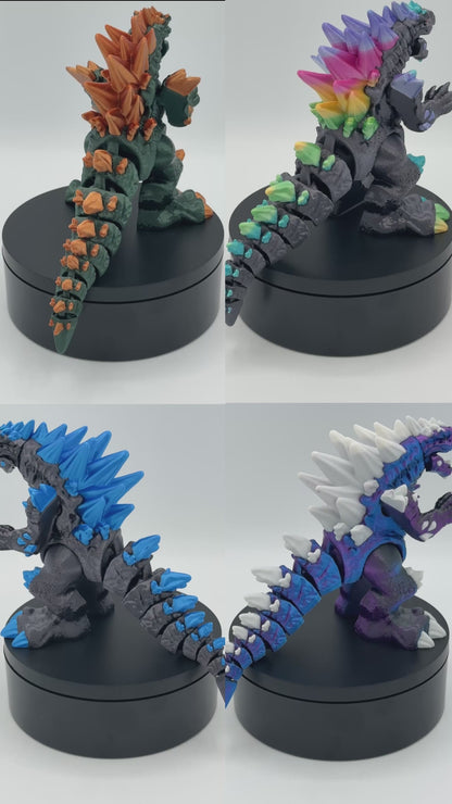 Frostzilla - 7" Flexi Articulated Pet - Multiple Colors