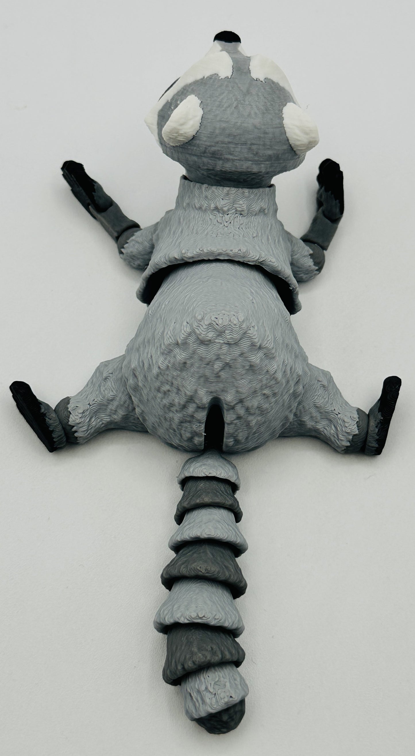 Racoon, Trash Panda - 6" super-flexi articulated model