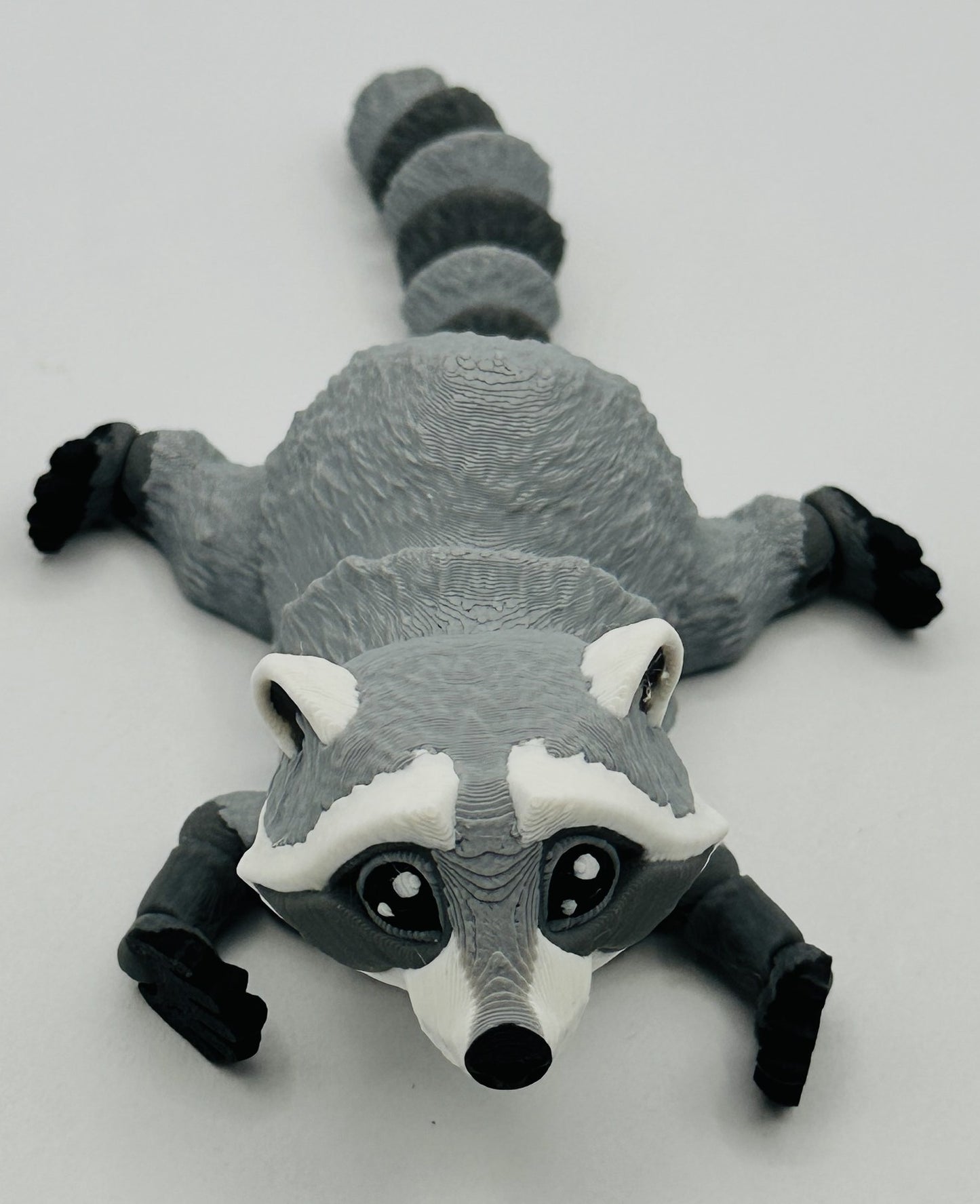 Racoon, Trash Panda - 6" super-flexi articulated model