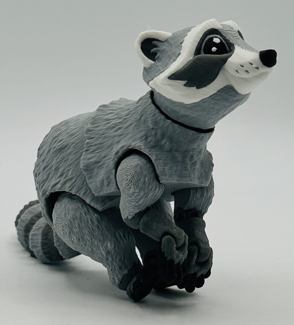 Racoon, Trash Panda - 6" super-flexi articulated model