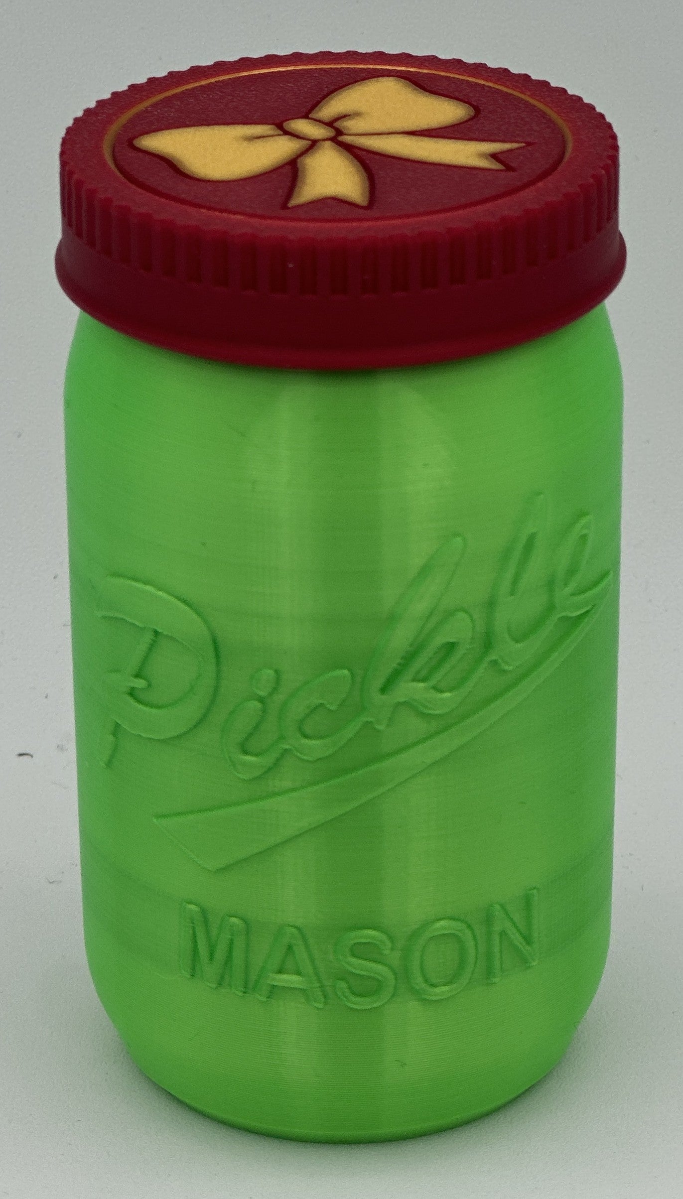 Xmas Pickle Keychains - Tickles, the Articulated Pickle - 5-pack Jar